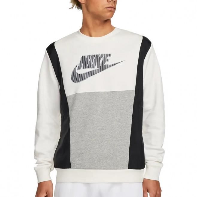 Pull Nike Sportswear Club Fleece Blanc