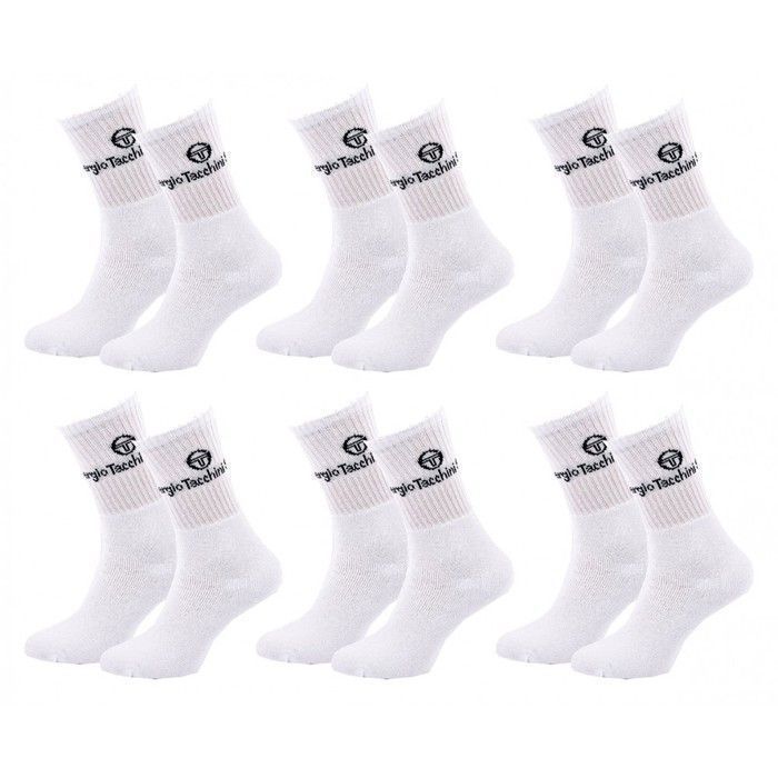 Chaussettes de tennis SERGIO TACCHINI Lot de 6 paires 0832
