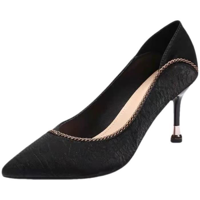 Escarpin noir taille 35 hot sale