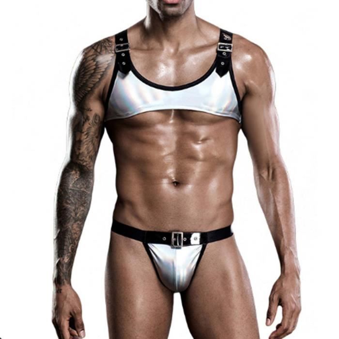 Harnais De Poitrine élastique Pour Homme - Lingerie Sensuelle, En Polyester, Taille Unique