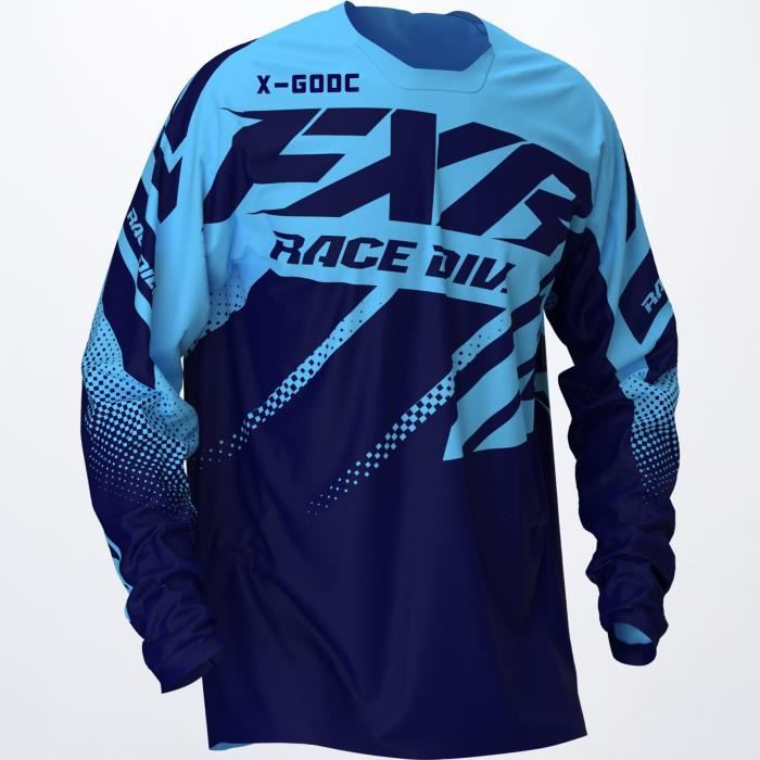 Maillot VTT Dirt Bike Homme - Motocross, Descente, Manches Courtes, Polyester (tailles XS à XXXL)