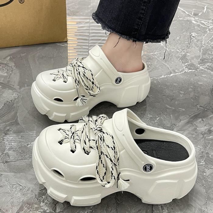 Sandales d t pour femmes chaussure de trou accessoires de