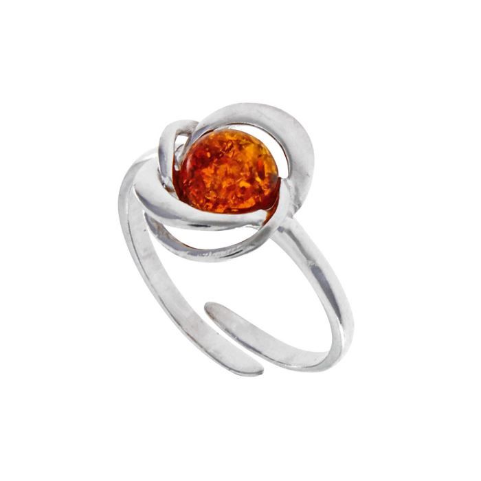 Nature d'Ambre Bague réglable argent 925/1000… Achat Vente
