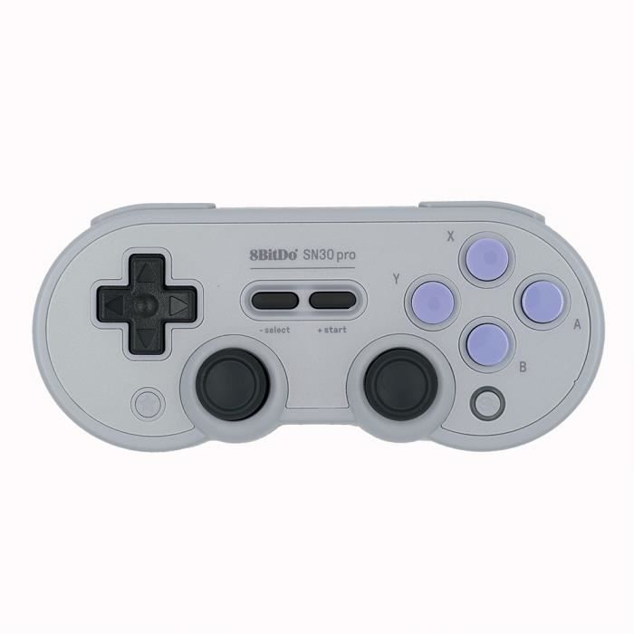 8bitdo Sn30 Pro Sn Edition Bluetooth 4 0 Gamepad Pour Windows Android Macos Steam Nintendo Switch Cdiscount