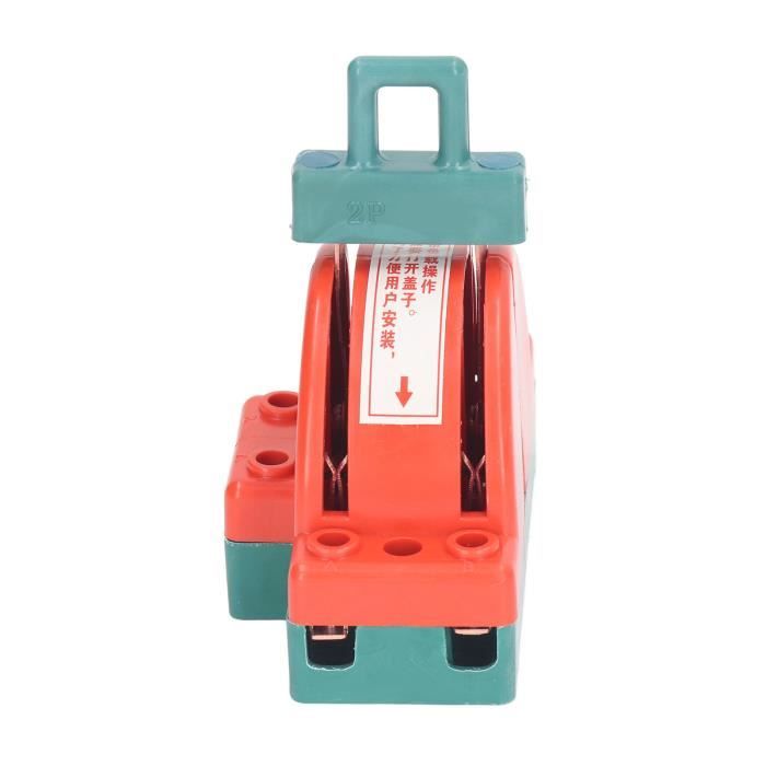 Interrupteur à Couteau HK11 2P 63A - Double Sens, Pour Basculement Source/alimentation - Installation Sur Borniers, 380V AC