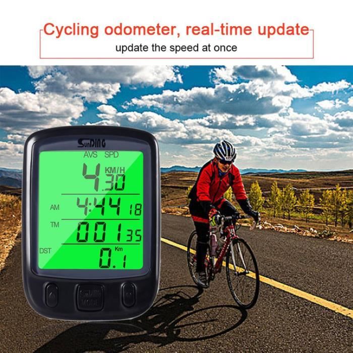 Besttoolifes Moniteur De Vélo D'appartement LCD Pour Vélos