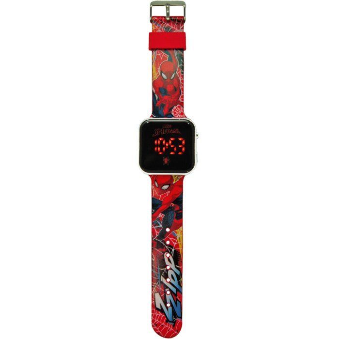 Montre LED - KIDS LICENSING - SPD4800 - Affichage heure et date - Changement de fond décran - Couleur bleue