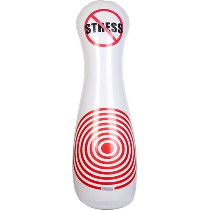 Punching-ball gonflable 145 cm en forme de quille