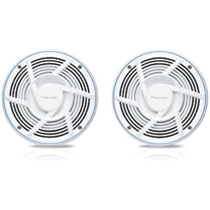 Haut-parleur Marine - PIONEER - TS-ME650FS - Coaxial - Filaire - Résistant aux intempéries
