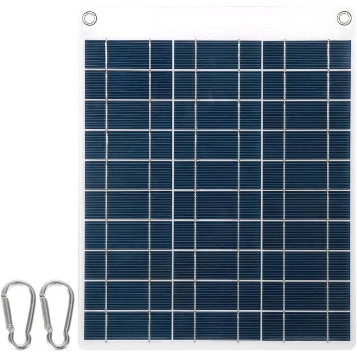 Chauffage Solaire 30W Portable Pour Serre, Tente Et Animaux - Kit Complet Avec Panneau Solaire