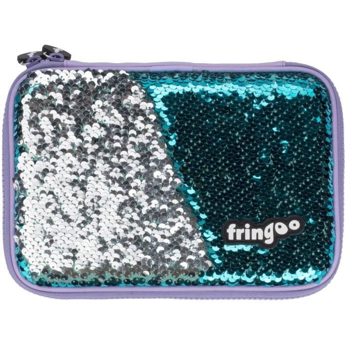 Trousse Paillettes R versible Pour Filles Multi Compartiments trousse-paillettes-r-versible-pour-filles-multi-compartiments