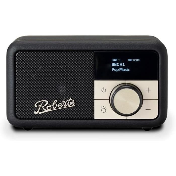 Radio Portable Vintage THOMSON RT 232 L – FM/AM – Noire – Fonctionnelle
