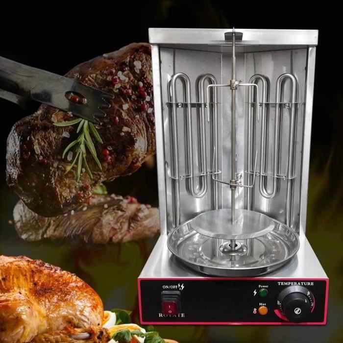 MJOYIS Air Fryer Grill-Set - Vertikaler Spießständer Aus Edelstahl