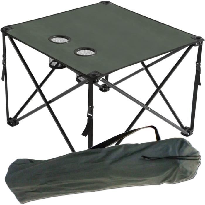 Plateau De Table Pour Camping-car 80x40cm – Avec 2 Porte-gobelets, Fixation Facile !
