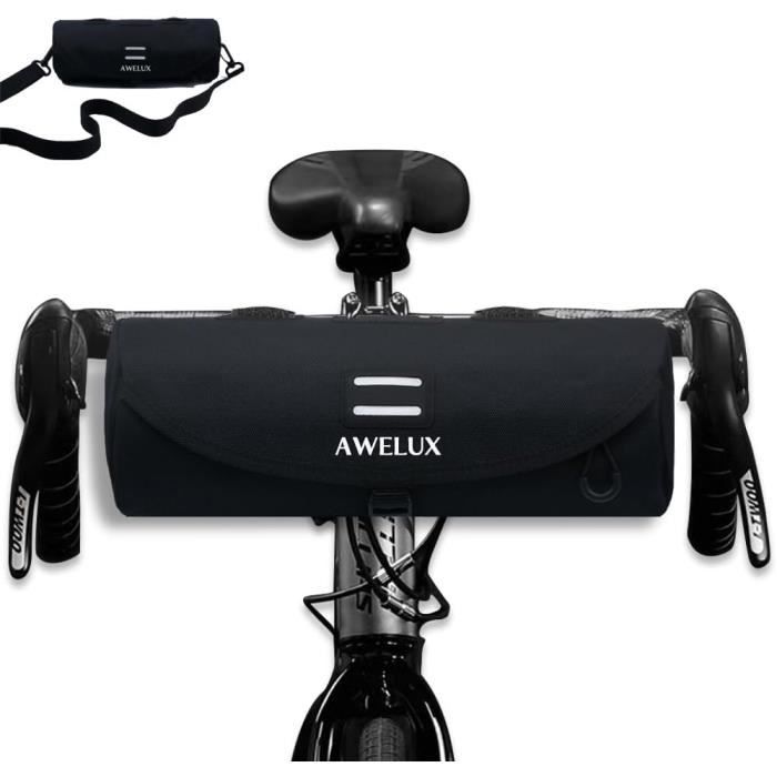 AWELUX Sacoche de Guidon V?�lo,Petit Sacoche Cadre de Velo ?�tanche 2L, Sacoche Avant de v?�lo 