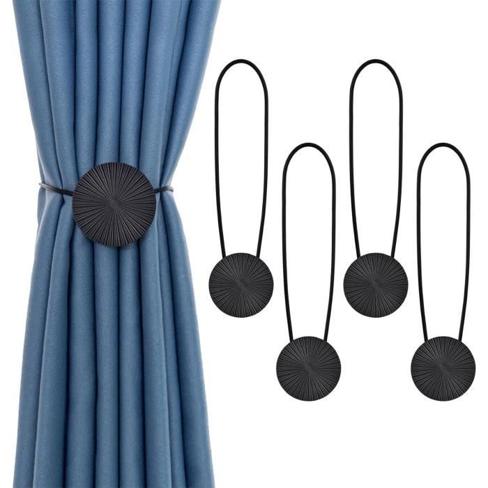 GARDINIA Pince à Fronces Infinity avec Fermeture Magnétique, Pince à Fronces pour Rideaux ou Tissus, 13,5 x 5,5 cm, Métal, Noir GARDINIA Pince à Fronces Infinity avec Fermeture Magnétique, Pince à Fronces pour Rideaux ou Tissus, 13,5 x 5,5 cm, Métal, Noir