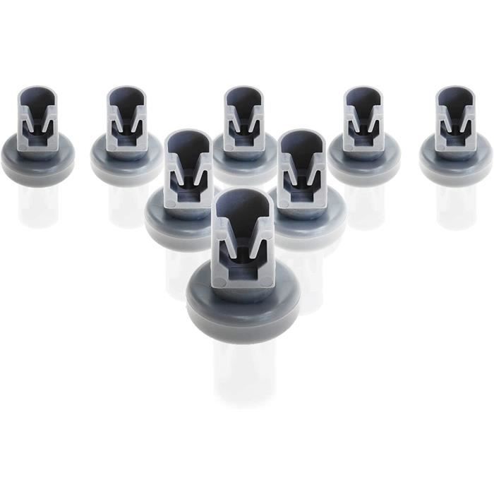 CleanMonster Lot De 8 Roulettes De Panier Supérieur Pour Lave-vaisselle