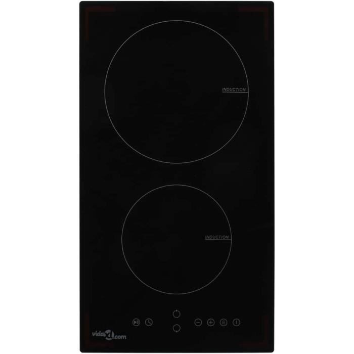 Plaque de Cuisson à Induction 2 Brûleurs Contrôle Tactile Table de