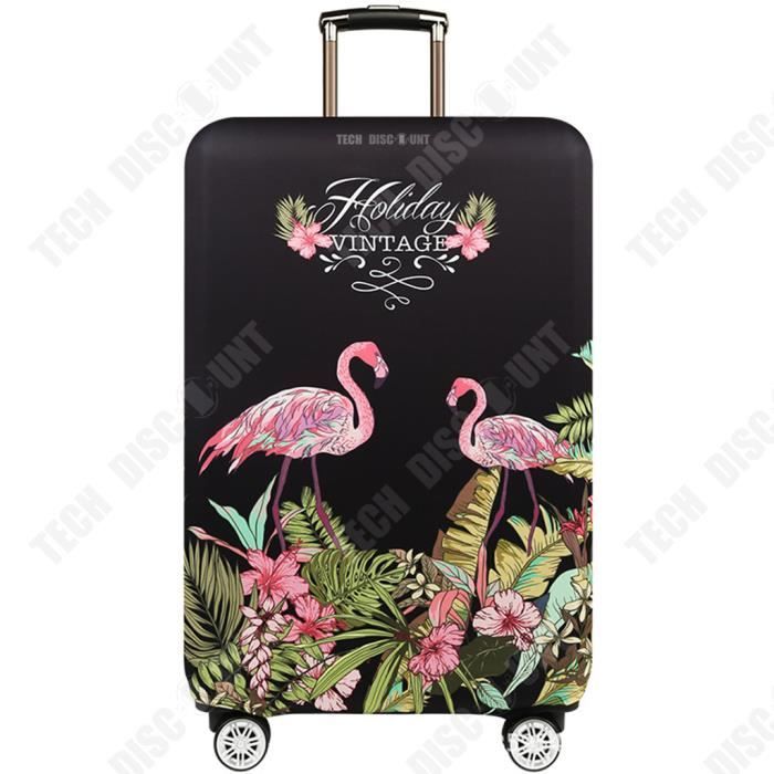 Housse Valise Élastique 3D Muiuou XL 30-32" – Protection Anti-Rayures & Taches – Style 8 Fun & Repérable