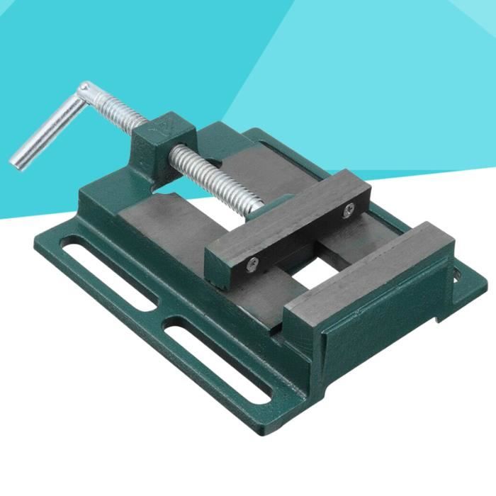 Godpqiui Serre-Joint Pour Perceuse à Colonne, Étau De Perceuse à Colonne 23 Cm, Outil Multifonction à Libération Rapide Anti-Rouille, Accessoires Pour Serrage Sécurisé