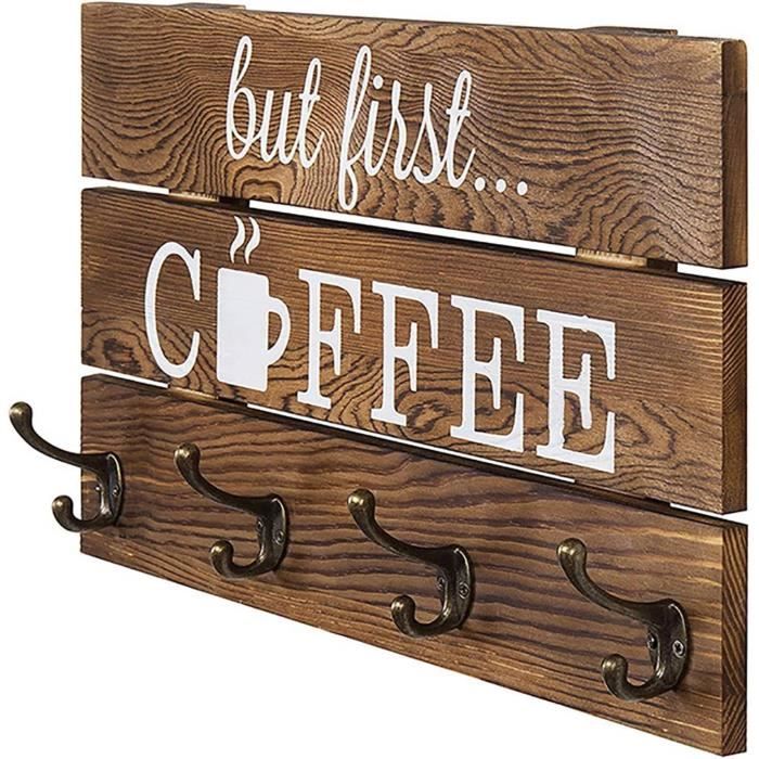 porte gobelet en bois