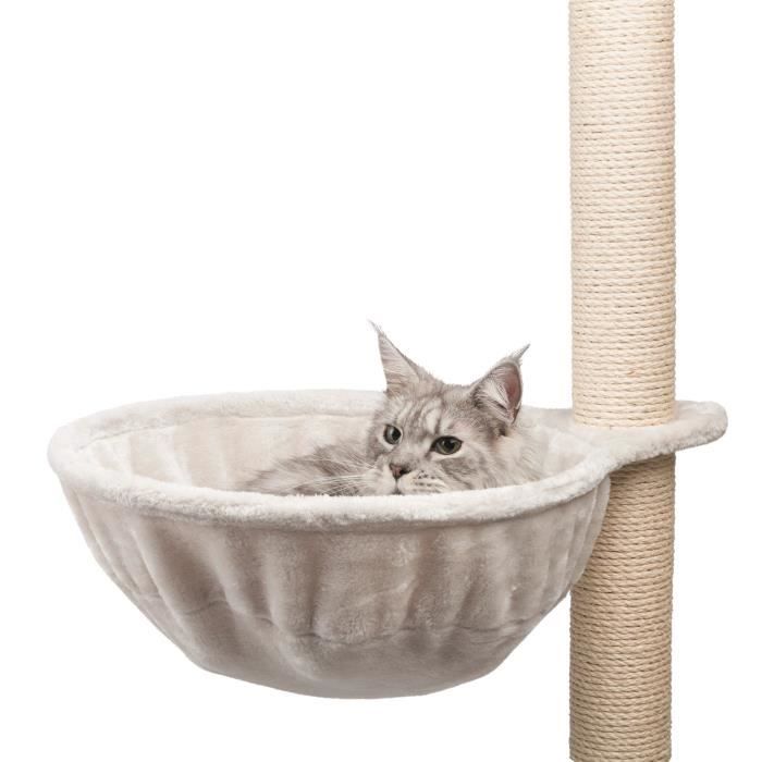 TRIXIE Sac confort XL pour arbre à chat - Gris clair - Pour chat