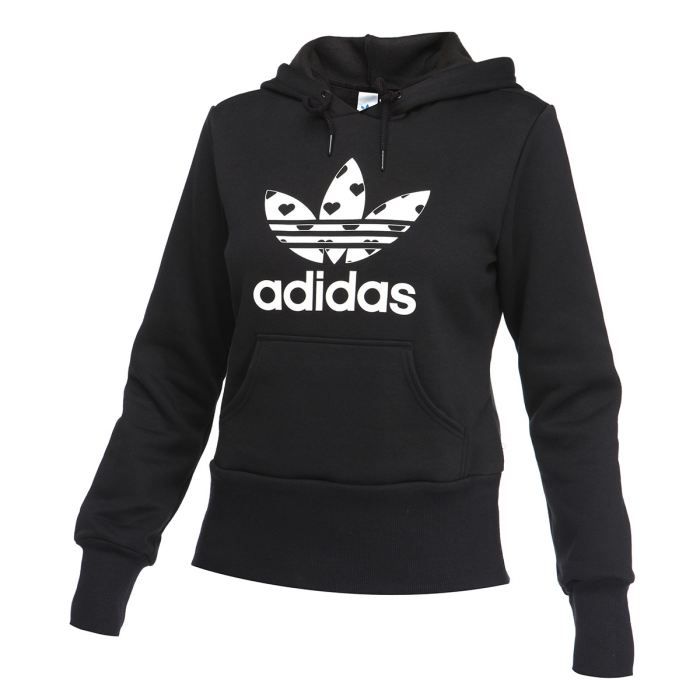 sweat sport femme manches longues trefoil adidas originals