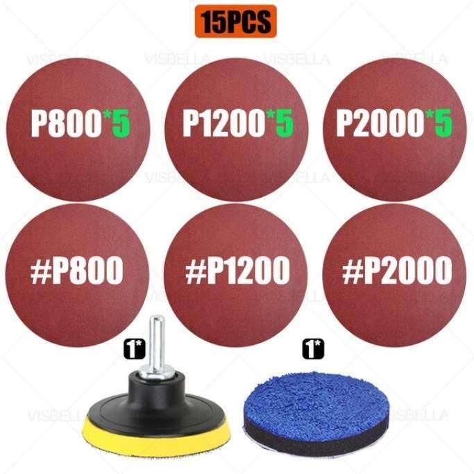 Qqmora Papier Abrasif Pour Les Pieds Disques De Papier De Ponçage