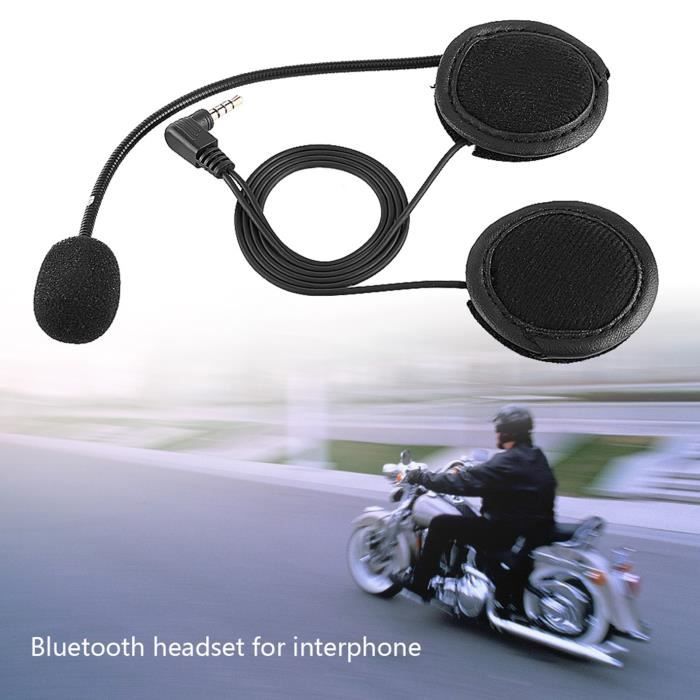 Micro casque Bluetooth pour casque de moto talkiewalkie QUT Cdiscount Auto