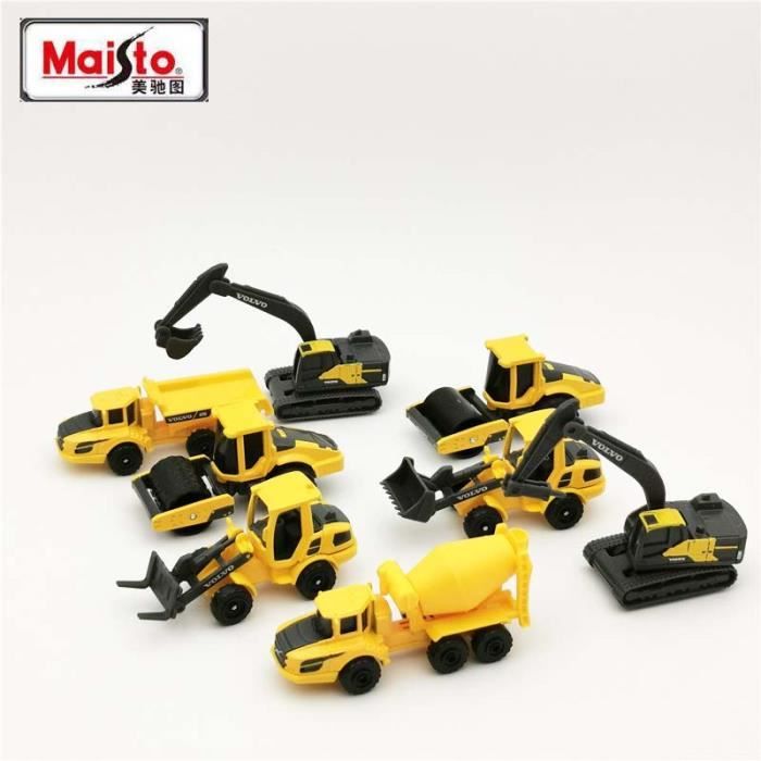 Bulldozer Maisto Mini vehicules de construction en metal moule sous pression modele de voiture Dumper EbTo Cdiscount Jeux Jouets