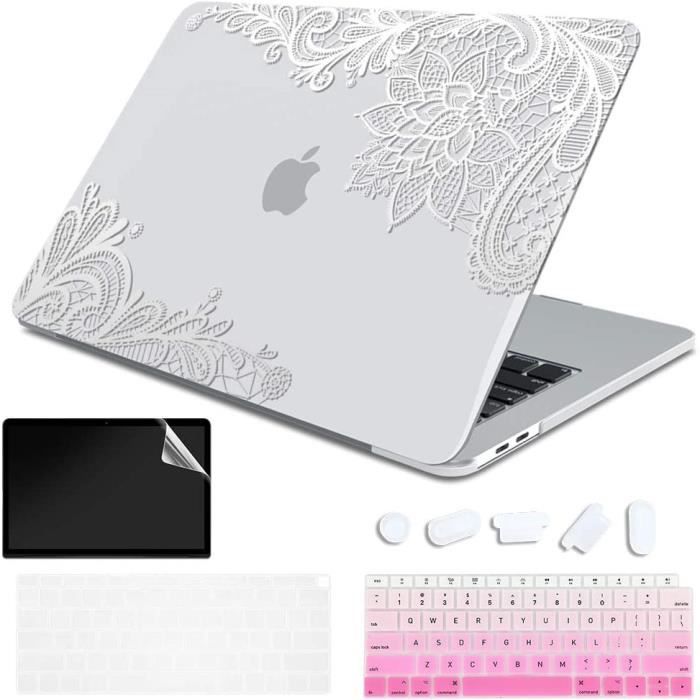 Pour MacBook Air 13 pouces 2020 Housse de protection, MacBook Air 13 pouces  A2337 M1 A2179 A1932 avec Retina [1700] - Cdiscount Informatique