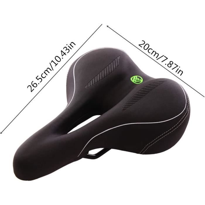 Selle velo vtt confortable hot sale