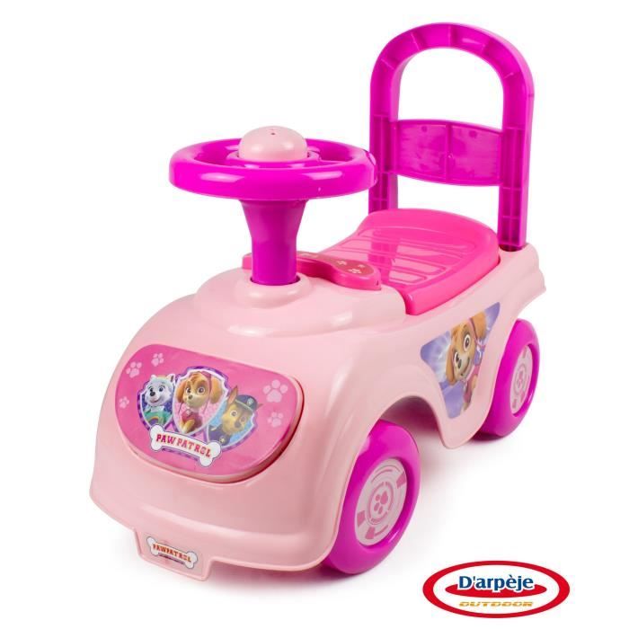 PAT PATROUILLE Mon Premier Porteur avec Fonction Pousseur Rose Cdiscount Jeux Jouets