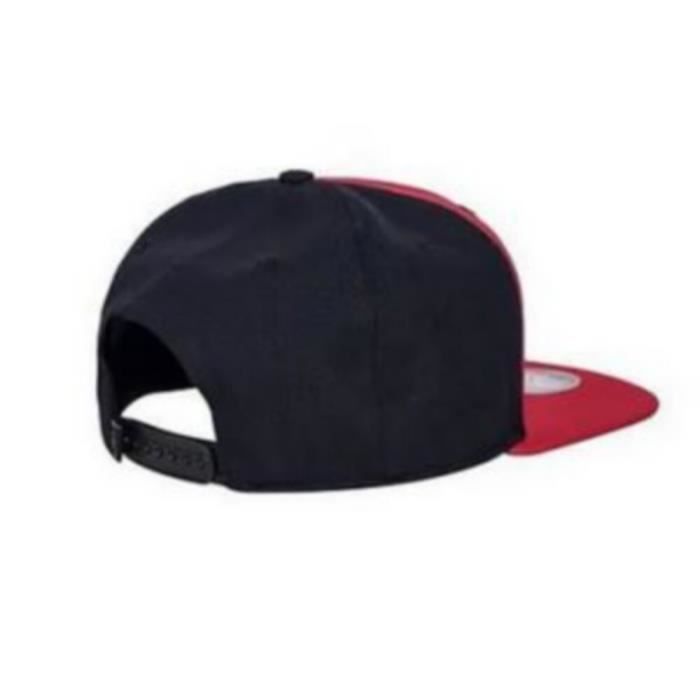 Casquette Snapback Homme Air Jordan Rouge Et Noire rouge et noir
