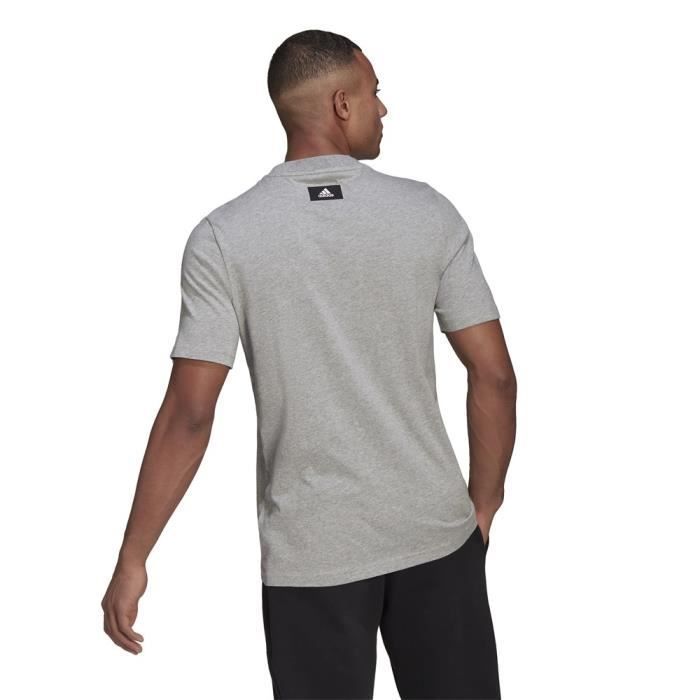 T shirt ADIDAS Logo Tee Gris Homme Adulte Gris Cdiscount Pr t