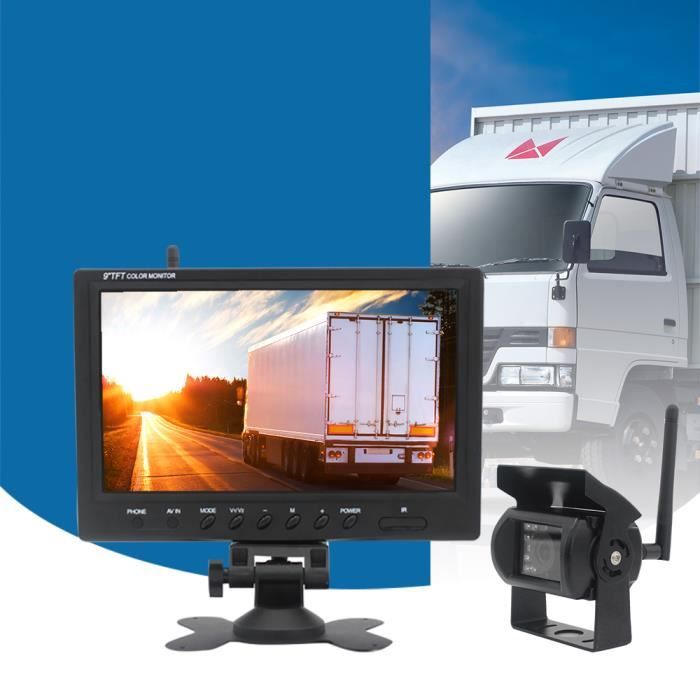 Caméra De Recul Sans Fil Tomoia T5 HD 1080P - Kit 7 Caméras Pour Camping-car, Van Et Camion