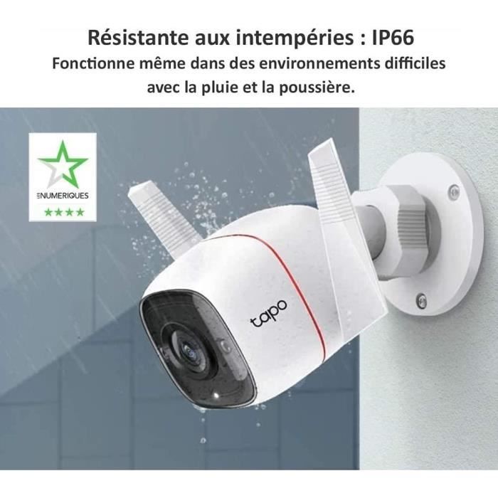 Caméra Surveillance WiFi Extérieur - TP-Link Tapo C310 - HD 2K(3MP