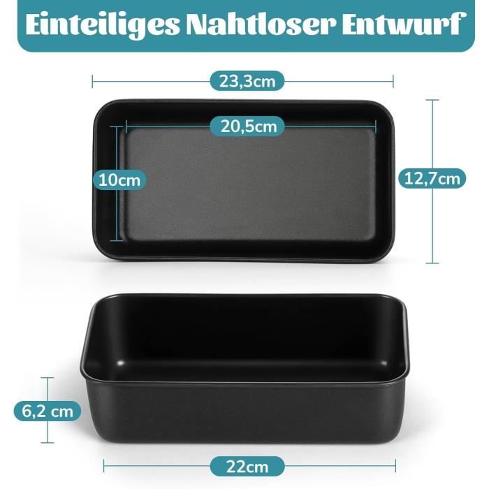 Moule à Pain Anti-Adhésif En Acier Carbone Avec Circulation D'Air - Pour Pain, Gâteau Et Toast