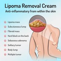Crème Lipomas Nettoyante Antibactérienne - Élimination Des Amas Graisseux Et Cellulite - Produit De Soin