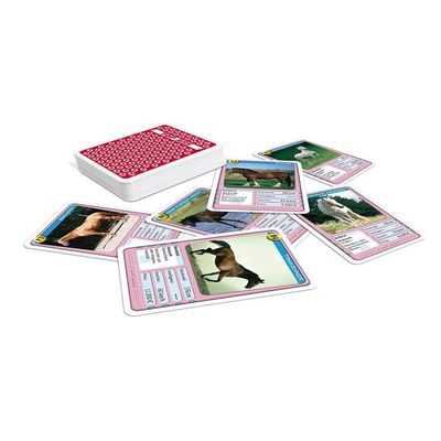 Jeu De Cartes ASS Altenburger - Top ASS Chevaux - Trump Et Quartet - 32 Cartes - À Partir De 6 Ans
