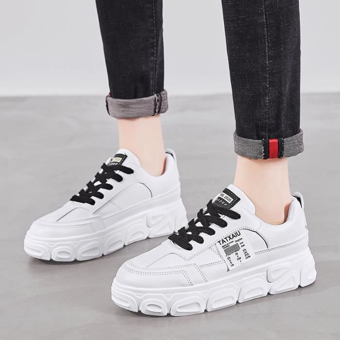 MR Basket Femme Baskets casual l gantes et confortables personnalis es noir