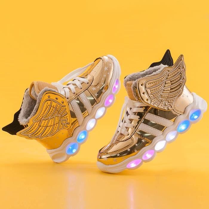 Soulier sale lumineux yellow