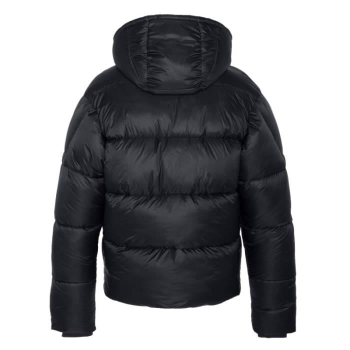 Doudoune homme Schott WESTLAKERS-BLACK Noir Fermeture zippée