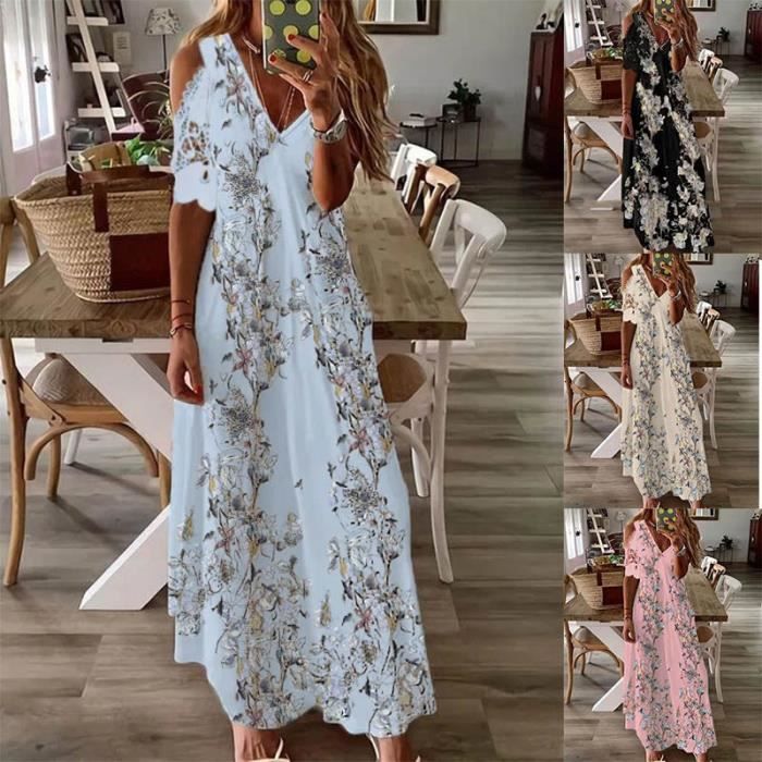 Robes maxi femme deals