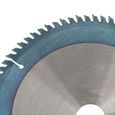YOSOO disque de coupe Disque de lame de coupe en bois de lame de scie circulaire à revêtement bleu pour meuleuse d'angle (185 *-3