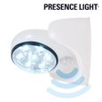 Lampe - Presence Light - avec Détecteur de Mouvement - Blanc-3