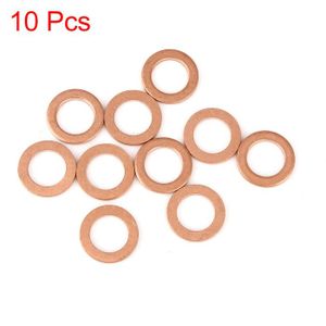 Lot De 10 Rondelles Plates En Cuivre - Dimensions 24x30x2 Mm - Neuf Sous Emballage - Marque Uxcell - Pour Bricolage Et Fixation