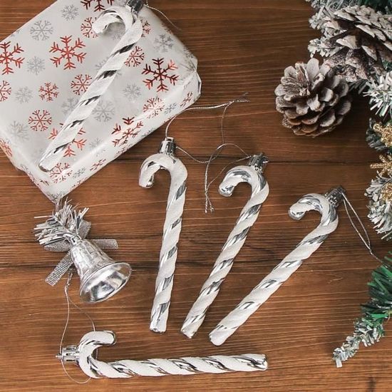 Lot De 6 Décorations De Noël à Suspendre, Légères, En Forme De
