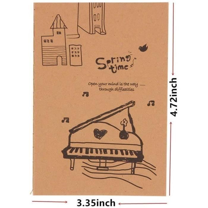 1pc Mignon Petit Cahier Cahier De Poche Portable Bloc Notes - Temu France