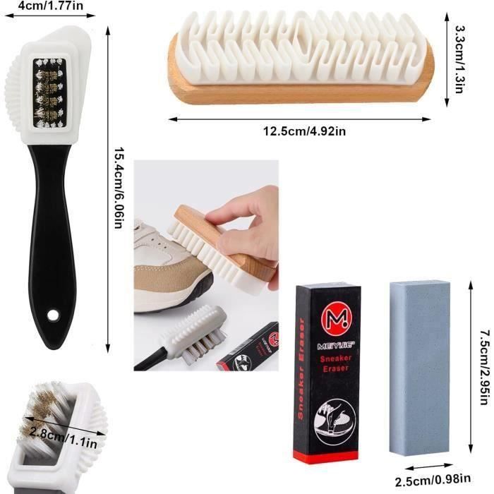 Brosse Nettoyer Le Daim Clair Kit Nettoyage Chaussures Kit De
